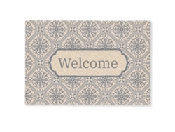 Felpudo Welcome - Classic - Gris 90x60