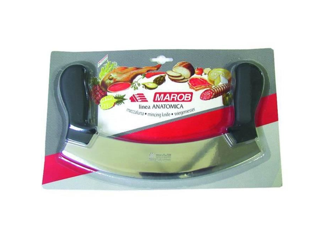 Cuchillo Mezaluna Marietti Cm. 26 Cuchillos De Cocina Acero Inoxidable Ean 8003455900149 Tec-3366 Marietti
