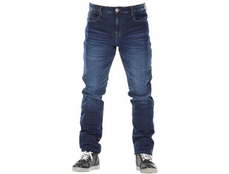 Pantalones para Hombre OVERLAP Monza Azul para Motociclismo (29)