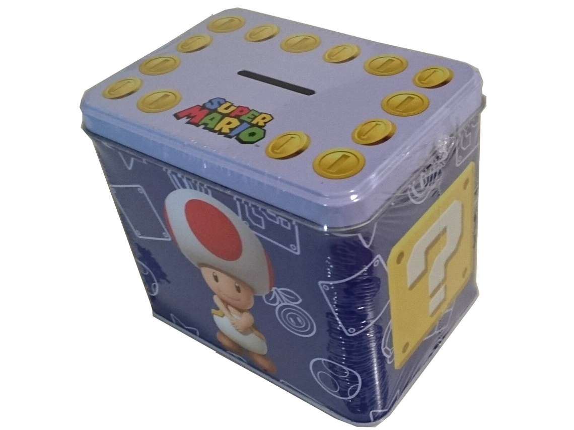 Taza MARIO BROS. Set + Mealheiro Super Mario Bros Nintendo