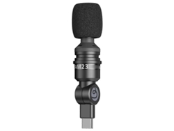 Micrófono mini tipo C ultracompacto para grabación de videoblogs y transmisión en vivo con visión omnidireccional de 360° Nostalgia88