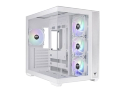 Caja TT THERMALTAKE View 380 XL PC ATX Midi Tower con cristal templado ARGB blanco