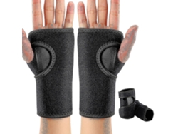 Rebe-2 Brazaletes De Muñeca Para Canal Carpiano Soporte Nocturno Splint Estabilizador Alivio Dolor Artritis Tendinitis Estilo Transpirable Azul Marino