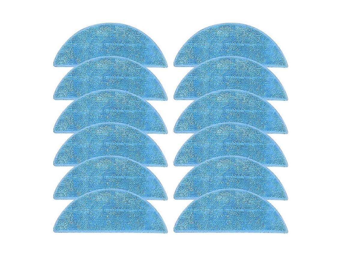 Paños de fregona para aspiradora Ilife A30 Pro, repuestos lavables, almohadillas de microfibra para fregona, 12 unidades.