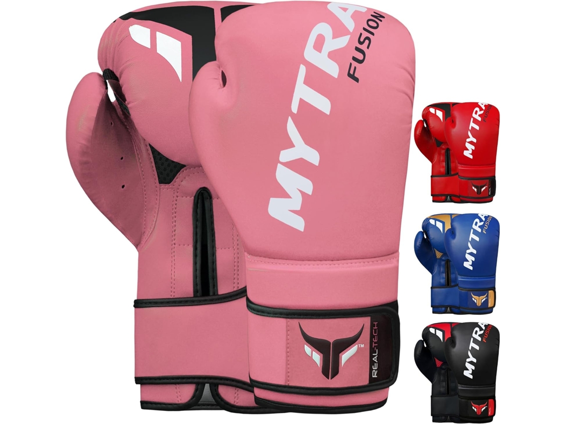 Mytra Fusion Guantes De Boxeo Mma – Entrenamiento, Sparring, Kickboxing, Muay Thai, Fitness Y Combate – Hombres Y Mujeres – 8oz À 16oz