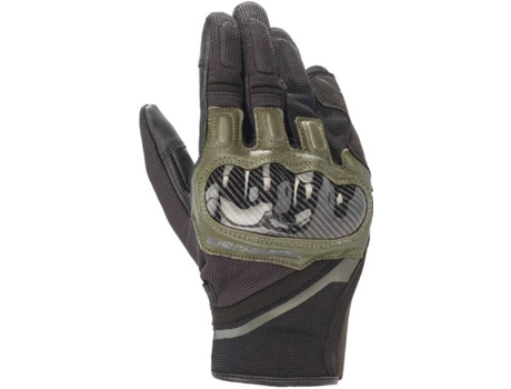 Guantes Unisex ALPINESTARS Chrome Negro para Motociclismo (S)