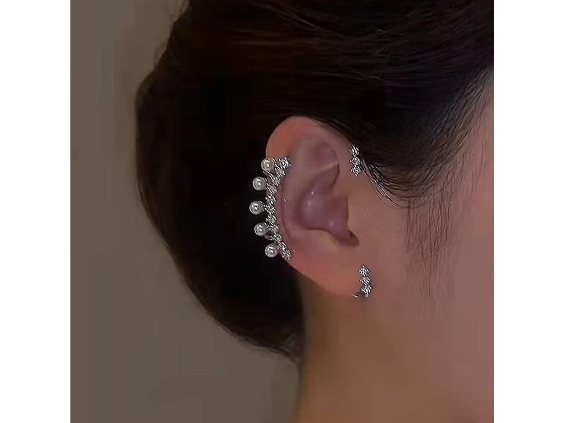 2026-aretes De Oreja Sin Perforar Con Strass Elegantes Antiguos Para Bodas Prom Regalo Para Mujeres Niñas