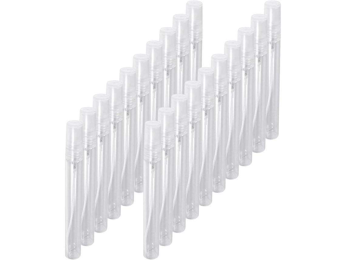 Lot De 36 Flacons Vaporisateurs Verre 10 Ml Transparents Rechargeables Para Parfum Portátil Voyag...