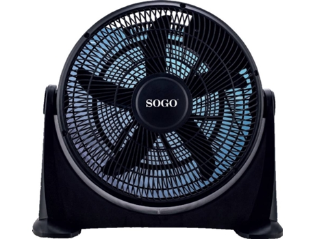Ventilador de Suelo SOGO VEN-SS-21095 (3 velocidades - 80 W - Diámetro 40 cm)
