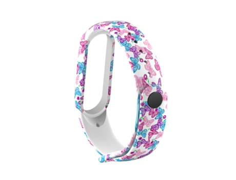 Correa TPU + PU ajustable para Xiaomi Mi Band 5 - mariposa