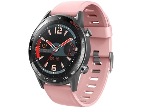 Smartwatch MDUG Monitor de Frequência Cardíaca Rosa