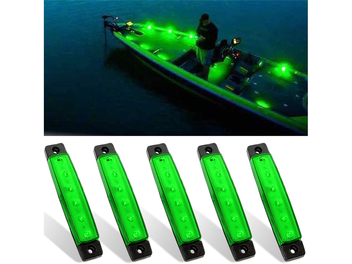 Luces Marinas De 12 V, Impermeables, Para Popa De Barcos Y Canoas.