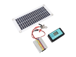 Kit de panel solar (genera energía fotovoltaica, inversor de 12 V a 220 V)