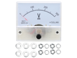 Voltímetro de CC con puntero 85c1 de alta precisión 0~300 V 20d26n | Sin marca