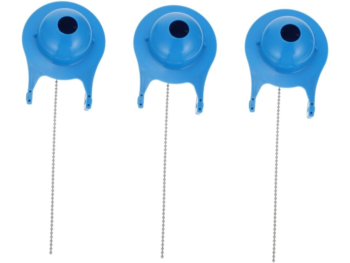 Conjunto De 3 Peças Para Substituição Da Válvula De Descarga Do Vaso Sanitário, Incluindo Flutuador E Vedação.