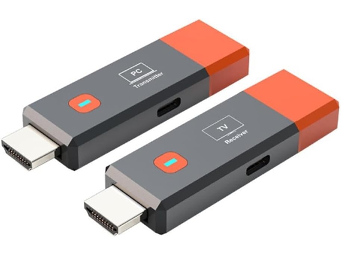 Adaptador Transmisor-receptor De Video Compatible Con Extensor 1080p De 50 M