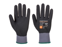 Guante de nitrilo Dermiflex Ultra Pro Arena/Negro/S Portwest