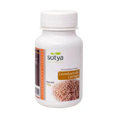 Complemento Alimentar SOTYA Levadura Cerveza 500 Mg 150 Comprimidos