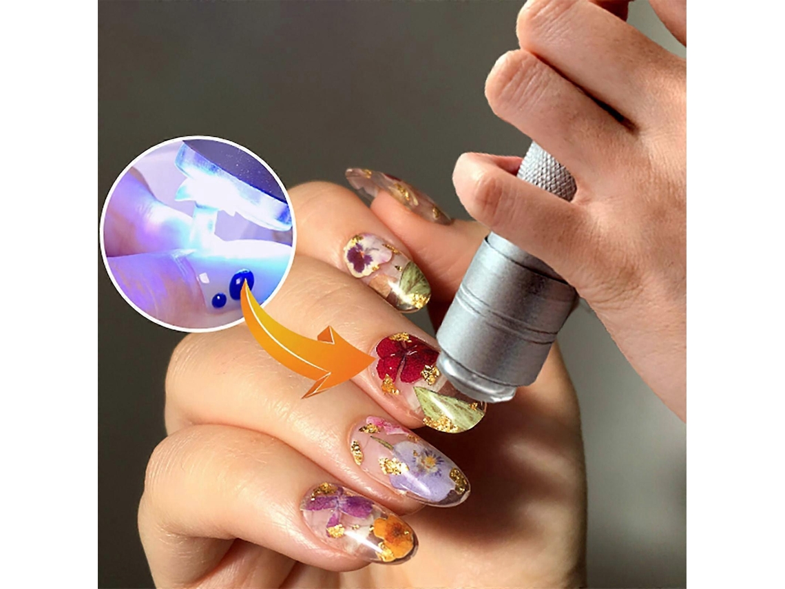Mini lámpara LED para uñas, secador de uñas portátil, suaviza a la perfección el arte de las uñas. Ly Ebike
