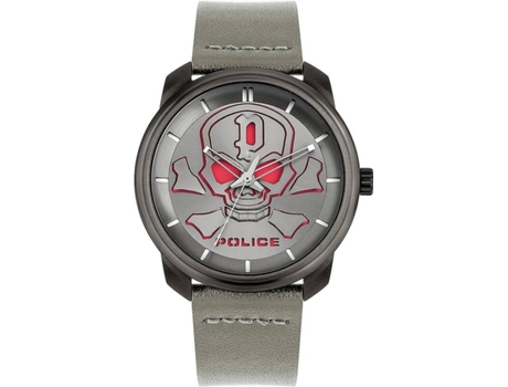 Reloj POLICE Hombre (Piel - Gris)
