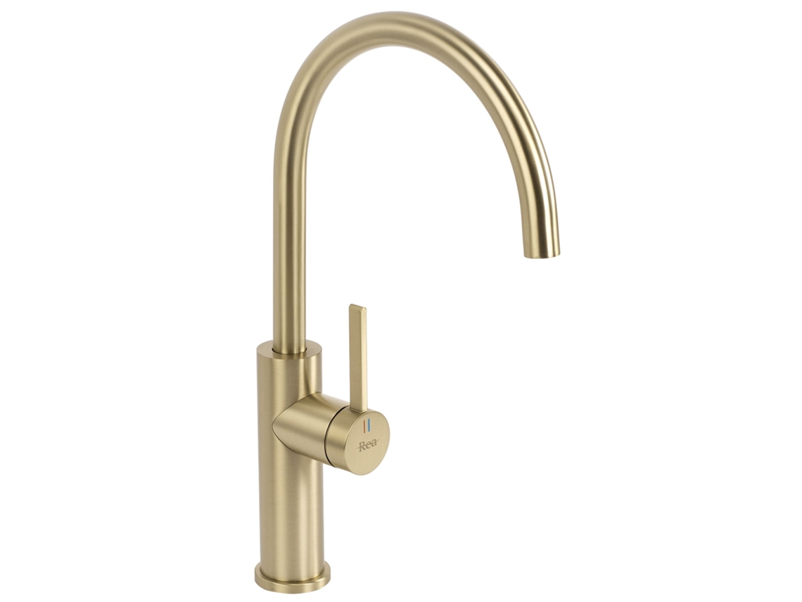 Grifo para Cocina REA Rivo Brush Oro 18.5 X 10 X 36.5 Cm