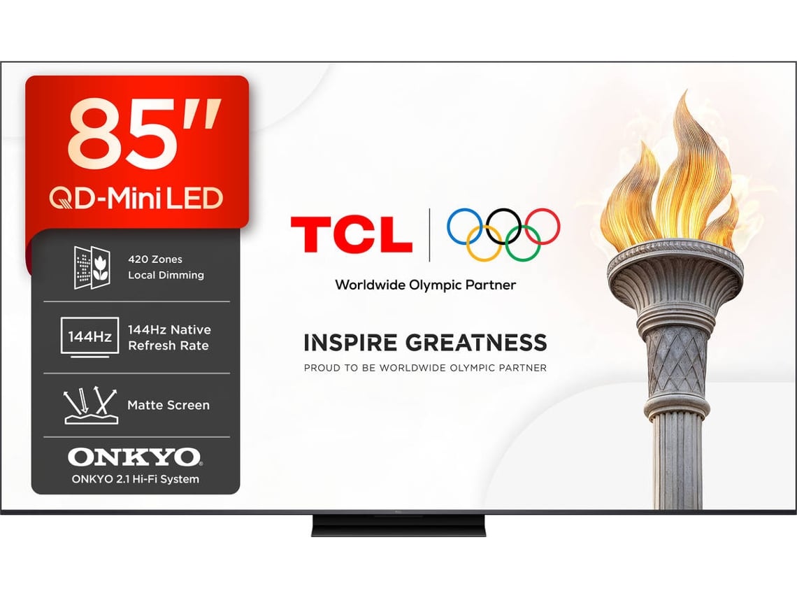 TV TCL 85C6K PRO (LED - 85'' - 216 cm - 4K Ultra HD - Smart TV)  