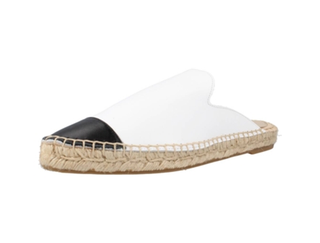 Zapatos de Mujer CLARA DURAN Zuecocd Tecido Blanco (38)