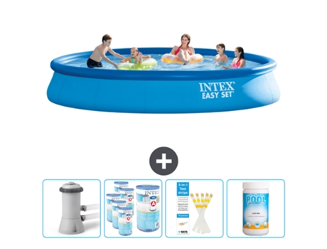 Piscina Insuflável INTEX 28158GN-CB85 (9792 L - 457x84cm)