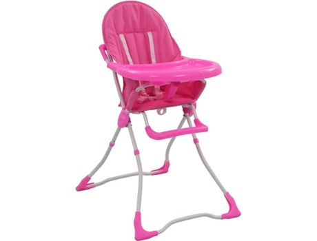 Trona VIDAXL Rosa Plástico (47x74x99 cm)