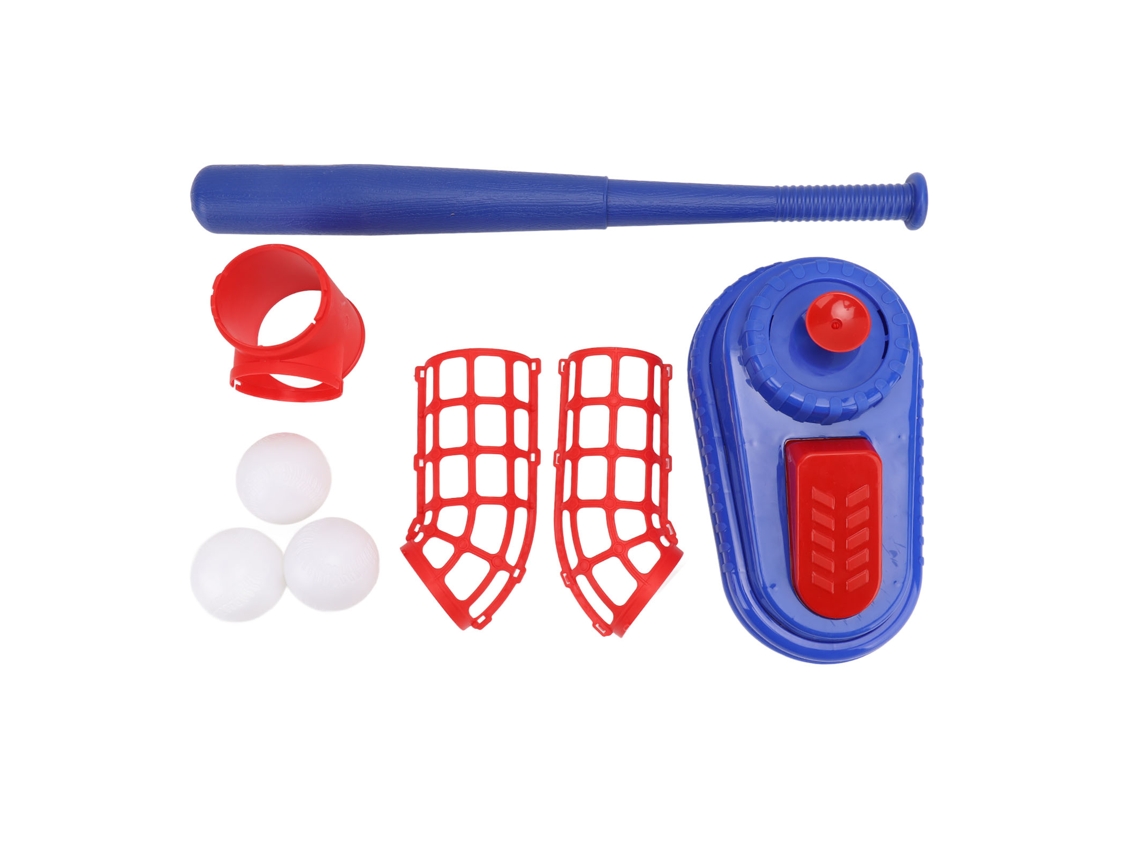 Ats-máquina Lanzadora Béisbol Niños Juguete Entrenador Béisbol Exterior Con 3 Pelotas Para Niños Niñas Deporte Familiar