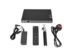 Miniproyector portátil inteligente con resolución HD de 1080p y conectividad HDMI/USB
