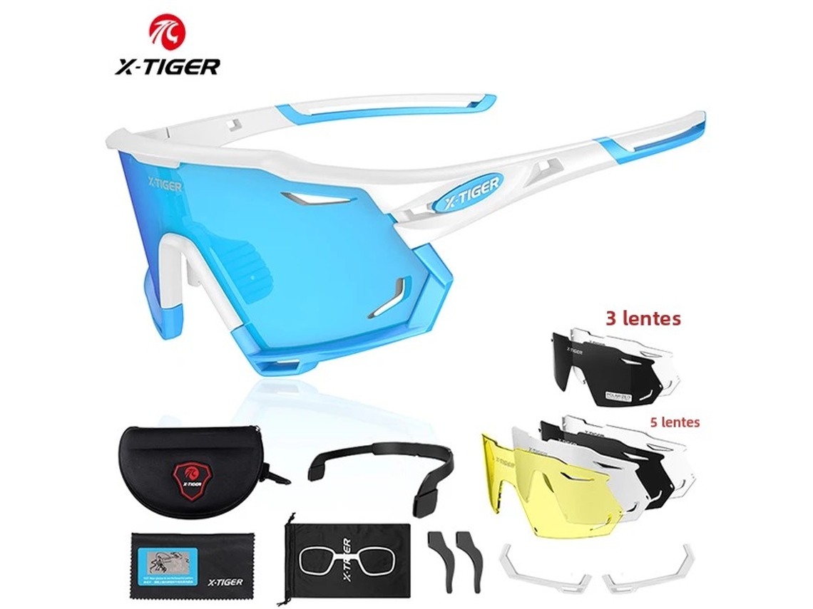 Gafas de ciclismo polarizadas UV400 y gafas protectoras unisex con lentes de polipropileno MDUG (estilo 8)