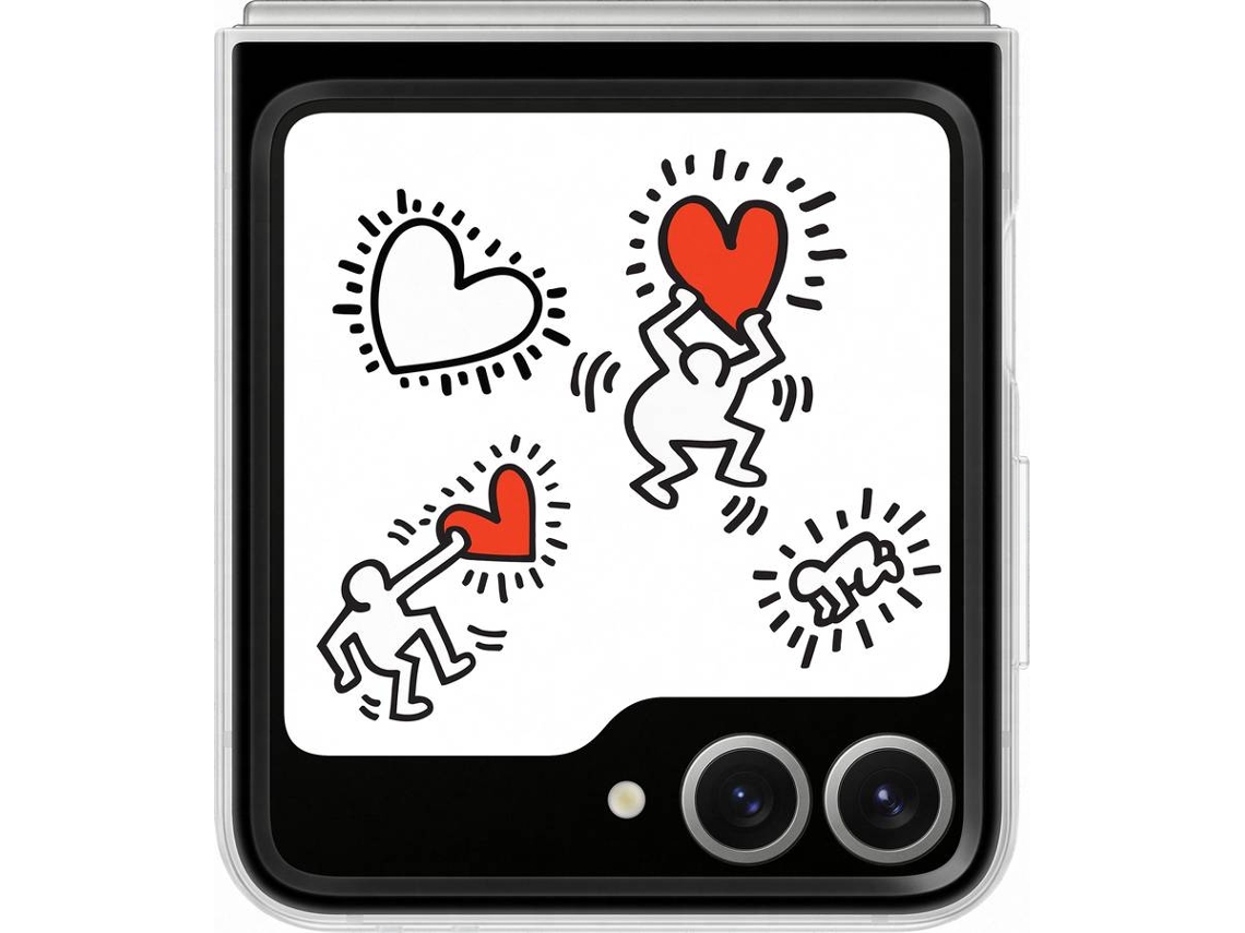 Funda SAMSUNG Wallpaper Inteligente Z Flip 7 FE / Z FLIP 6 (Blanco)  