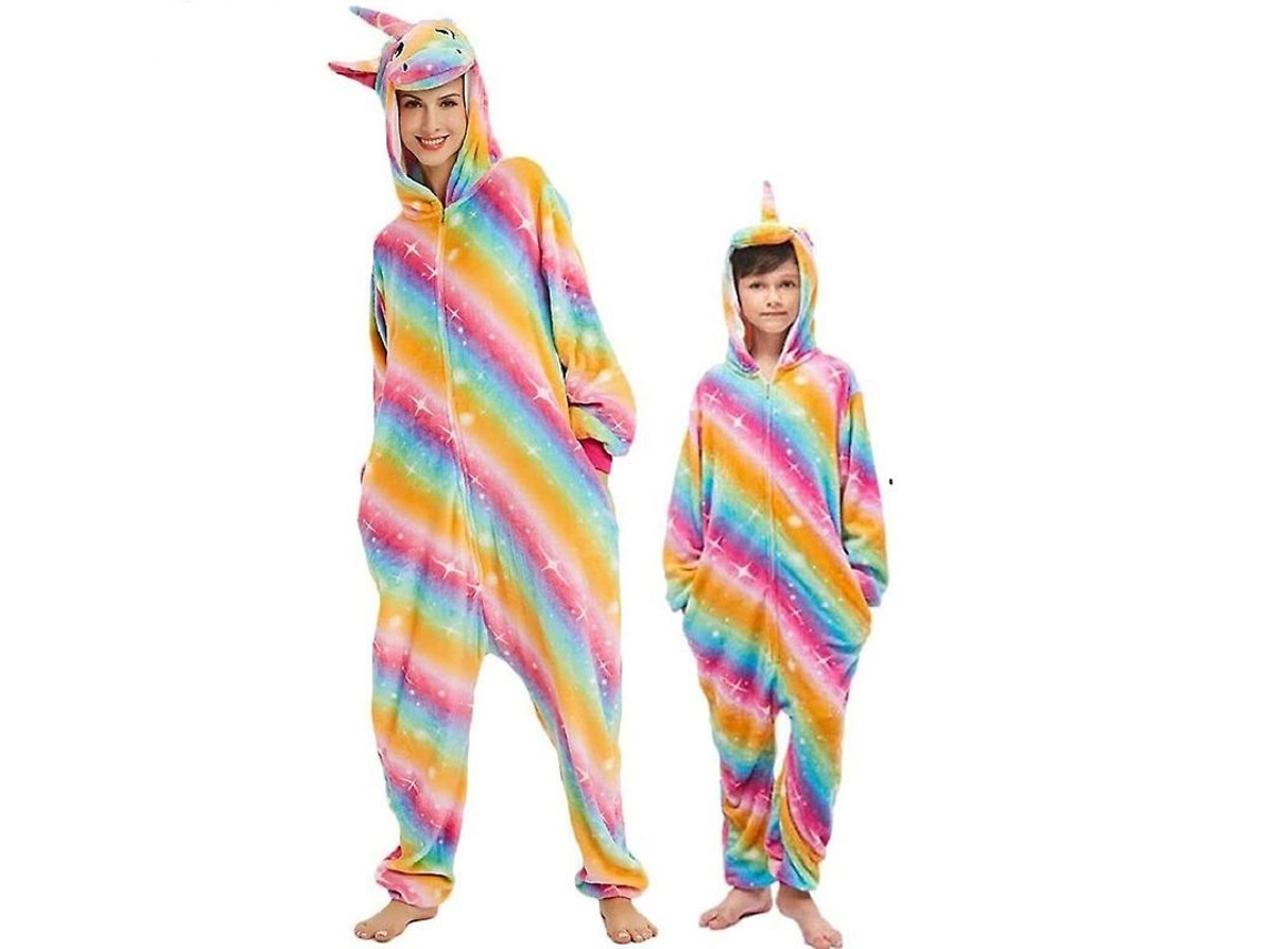 2026-pijama De Unicornio Pegaso Para Adultos Traje De Cosplay Felpa Suave Con Capucha Para Invierno Y Fiesta
