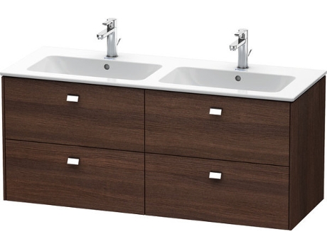Mueble alto de pared DURAVIT Brioso 129,0 x 47,9 cm con 4 cajones incl. hueco para sifón y delantal para lavabo ME by Starck 233613