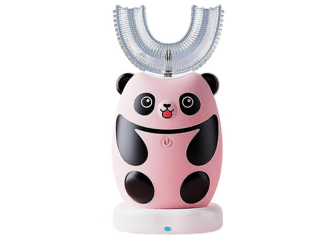 Escova De Dentes Elétrica Sônico-vibratória Infantil À Prova D'água Em Formato De U, Totalmente Automática.