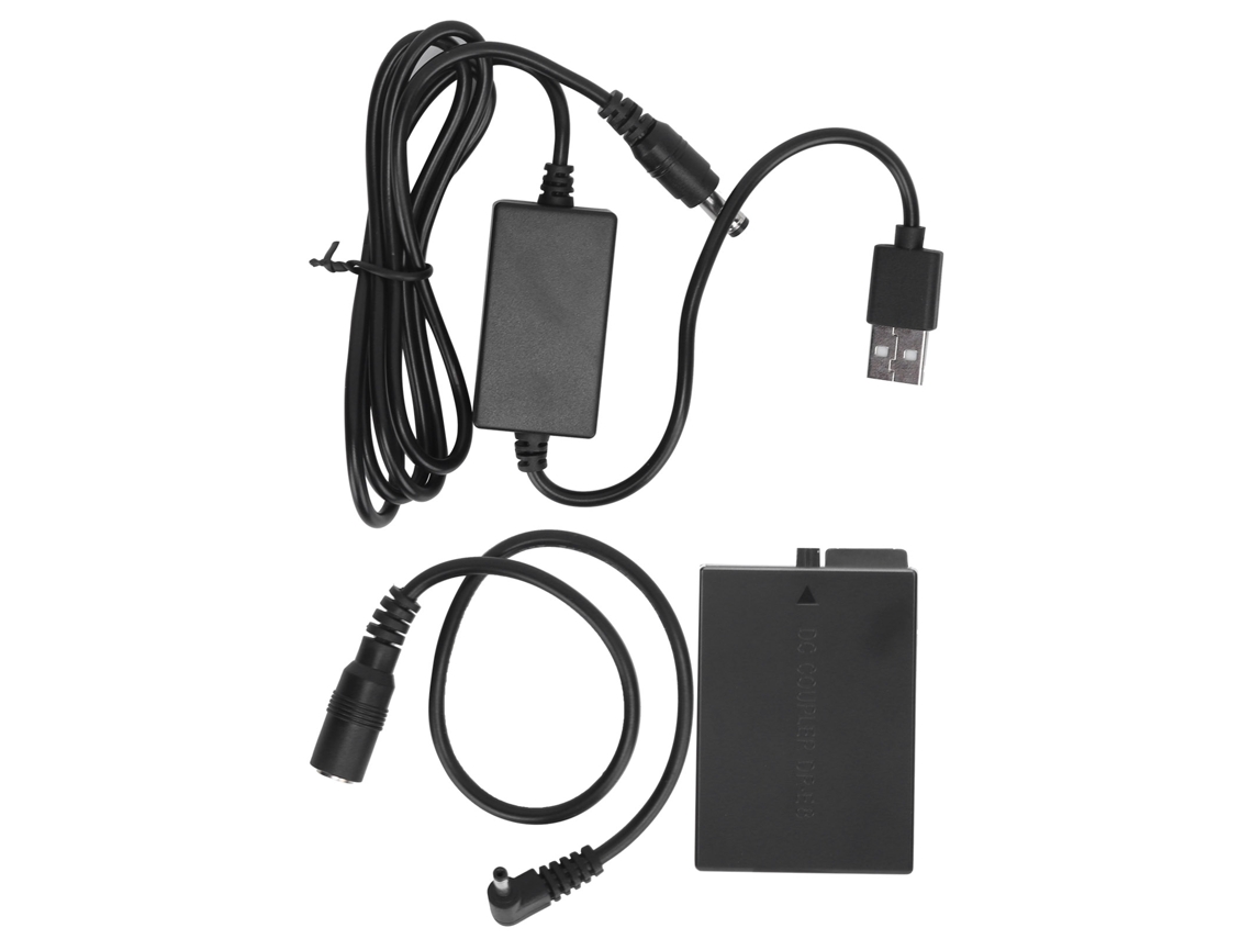 2026-batería Falsa Lp-e8 Con Cable Usb Para Canon 550d 600d Kiss X7i X6 X5 X4