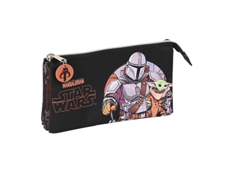 Estuche Escolar SAFTA The Mandalorian 2022 Triplo 812141744