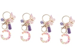Llaveros Personalizados Con Letras, Llaveros Femeninos, Llaveros Para Mujer Para Llaves De Coche
