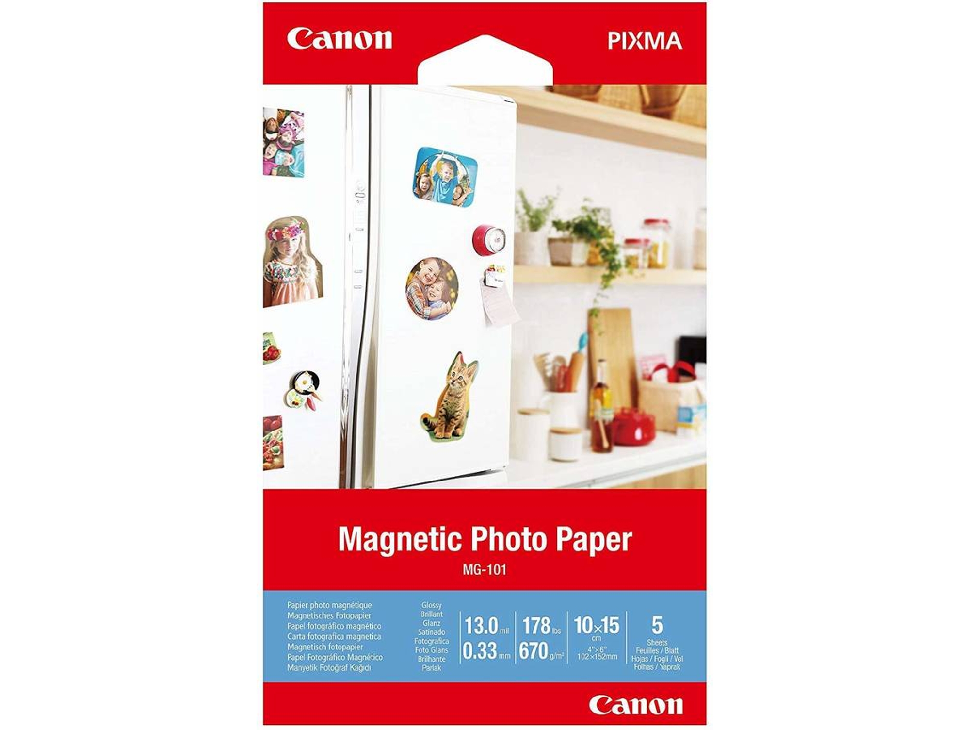 Papel fotográfico magnético CANON 3634C002