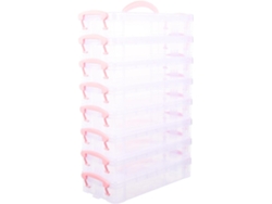 Besportble Healeved De Almacenamiento De Material De Oficina Apilables De Plástico Y Plástico 32,50 X 22,00...
