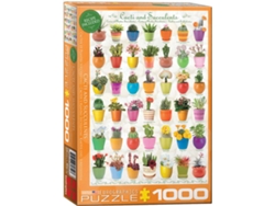 Puzzles EUROGRAPHICS Cacti & Succulents 1000 pcs (1000 piezas)