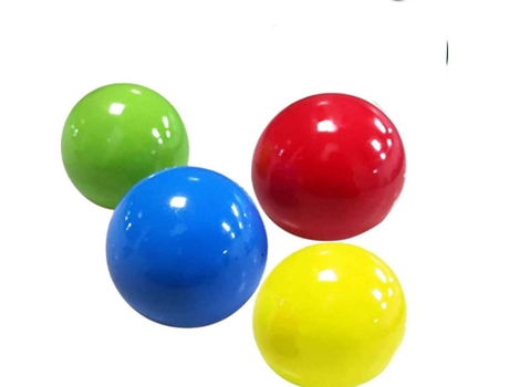Juguete Pegajoso de Las Bolas de La Diana Del Alivio Del Estrés de La Persona Agitada 4.5Cm Sin Luz - 1Pcs