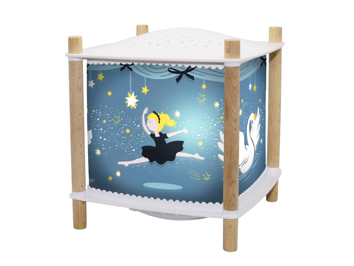 Luz Quitamiedos TROUSSELIER (Madera - Azul - 16 x 16 x 16 cm)