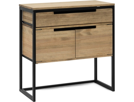Mueble Multiusos BOX FURNITURE 53 Icub Negro (Madera, Metal - 40x80x80 cm)