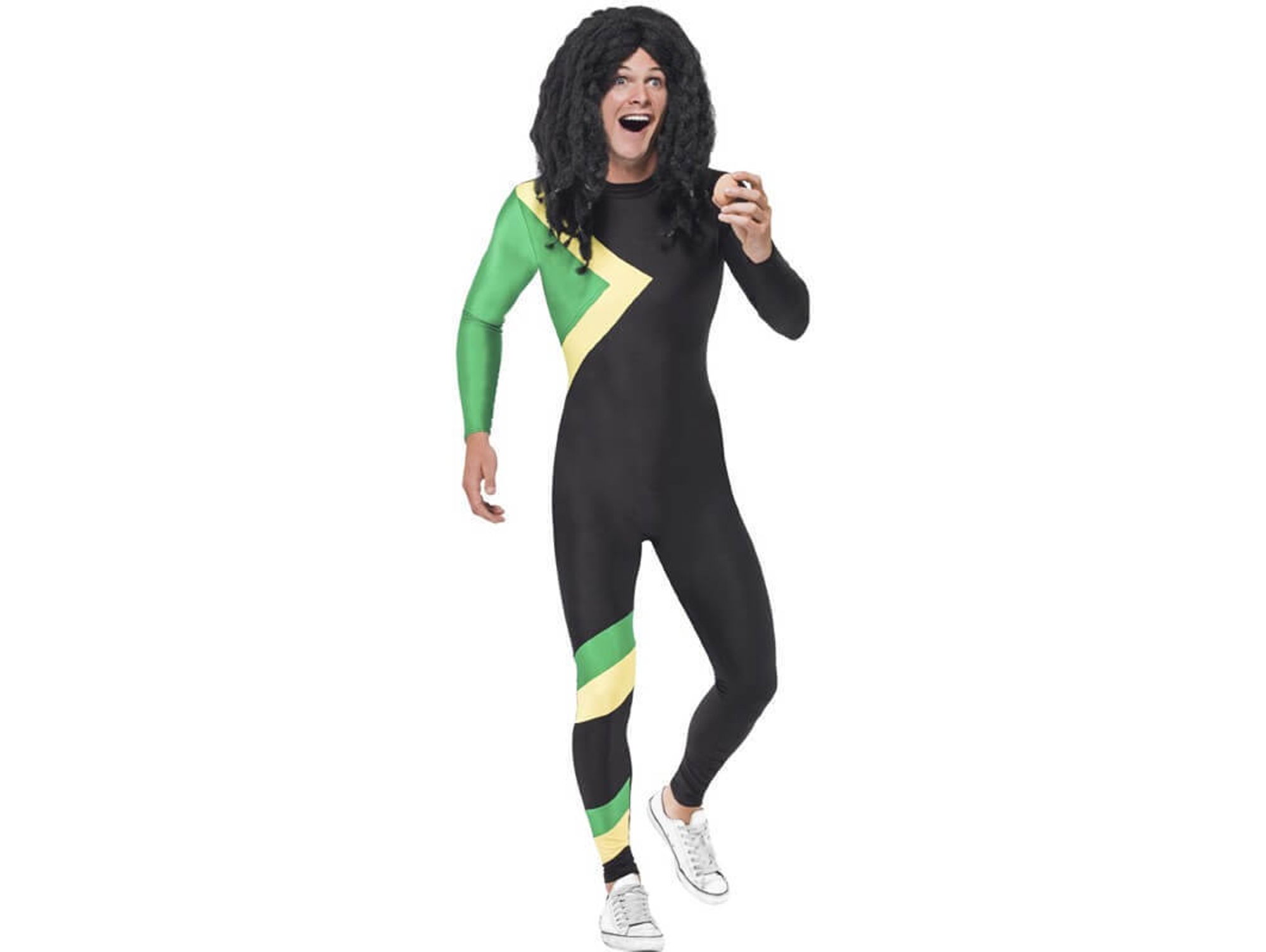 Disfraz de Hombre DISFRAZZES Atleta Jamaicano (Talla: L)