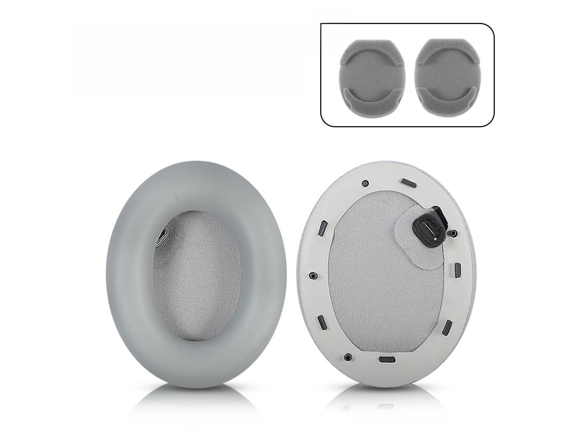 Almofadas de ouvido compatíveis com Sony WH-1000XM4 1 par Gris