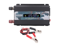 Veloriskku-inversor De Energia Para Carro 300w Onda Senoidal Conversor Dc Para Ac Com Usb 2.0a E Tela Lcd
