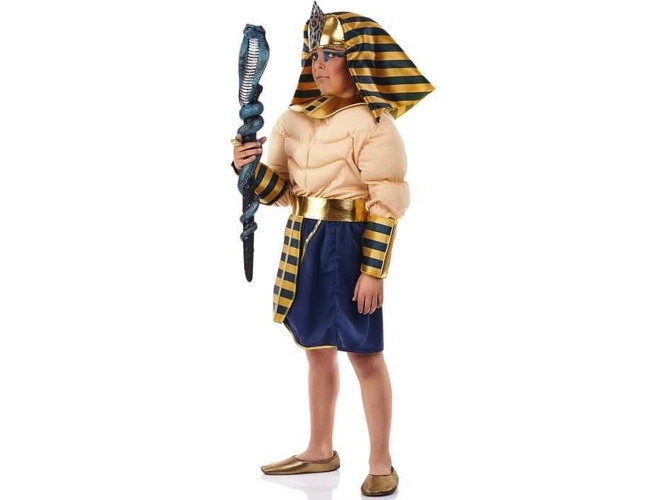 Disfraz de Niño DISFRAZZES Faraón Musculoso (Talla: 6 a 7 años)