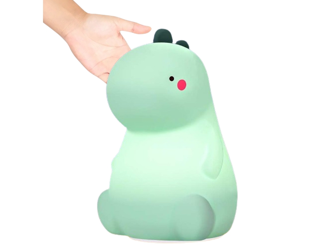 Lámpara de Dinosaurio CHRONUS DX Sensor Táctil Colorido Verde